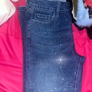 Rhinestone Boot cut Jeans